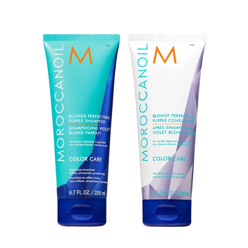 Moroccanoil Blonde Perfecting Purple Shampoo