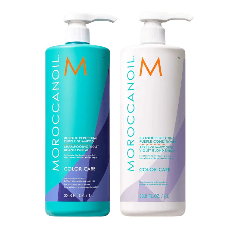 Moroccanoil Blonde Perfecting Purple Shampoo